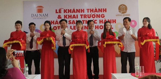 Lễ khánh thành  Dự án do Công ty TNHH Thương Mại và Dịch vụ khách sạn Tín Thành đầu tư - Khách sạn Lotus Legend